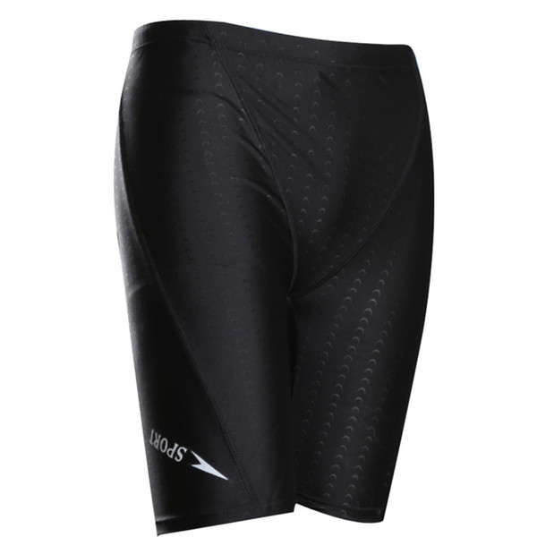 wholesale Professional Swimming Pants for Men Competitive Swim Trunks Shark Skin Swimwear Swimsuit Pant
