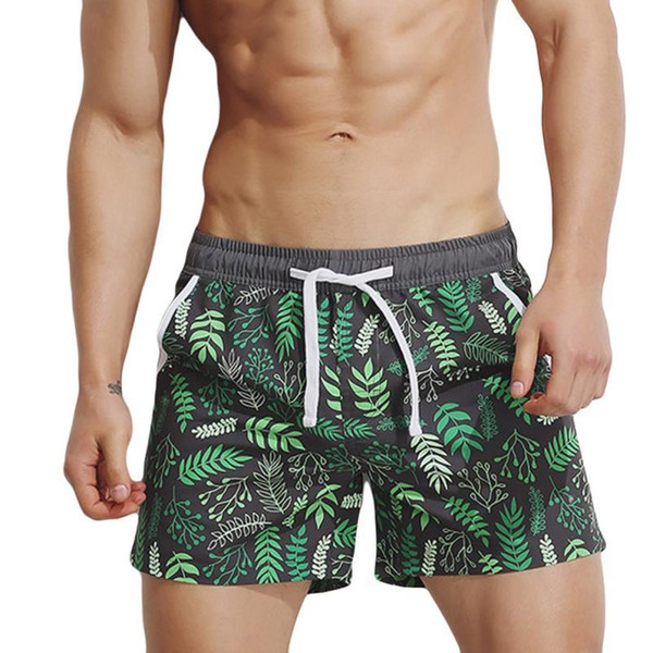 Newest swimming trunks Mens Breathable Swim Trunks Pants Swimwear Shorts Slim Wear Bikini Swimsuit Briefs maillot de bain homme