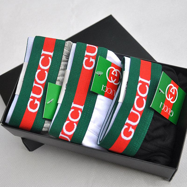 2019 desinger Boxer Brief For Man UnderPanties Sexy Underwear Mens Boxers Cotton Underwears Shorts Fish Pattern Male Boxer Shorts C07