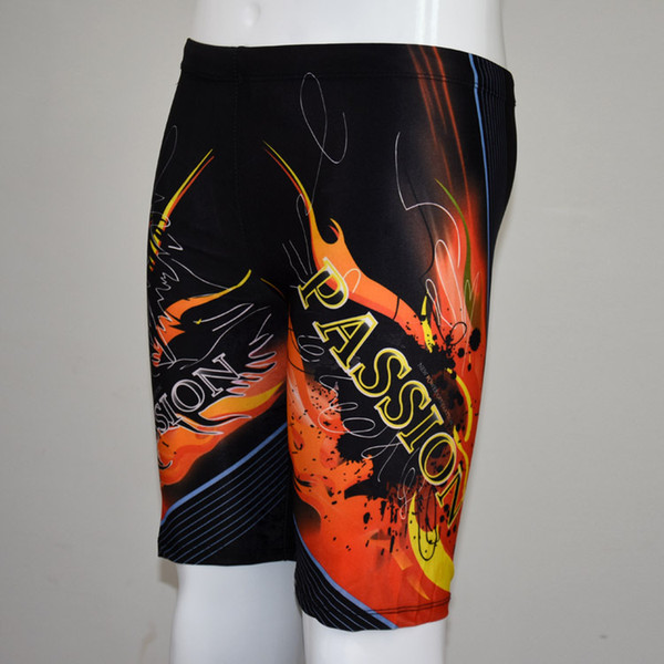 New adult five-point swimming trunks, flat-angle hot spring swimming suits, quick-drying men's swimming trunks, beach trousers manufacturers
