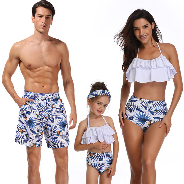 Swimwear beach pants adult children's swimwear Europe and the United States popular comfort loose breath summer cool thin section