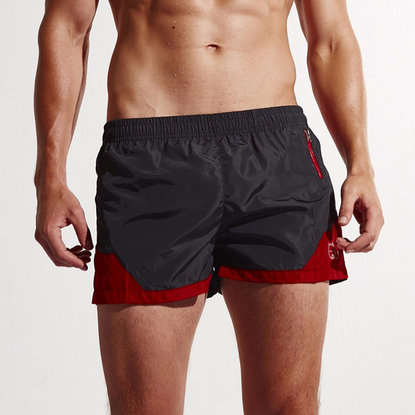 New swimwear Men's Shorts Swim Trunks Quick Dry Beach Surfing Running Swimming Watershort maillot de bain swimming trunks badpak