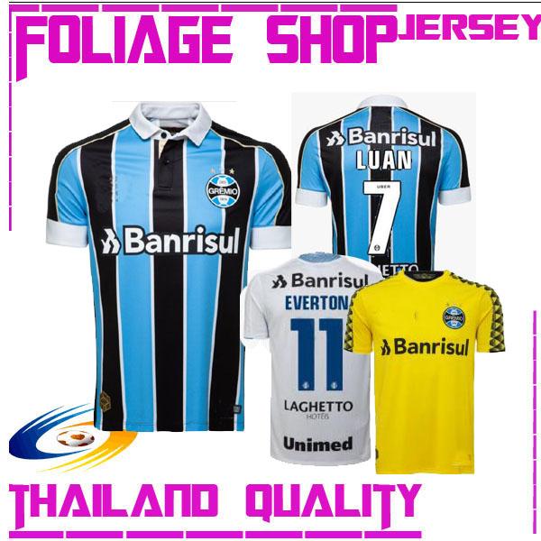 NEW TOP THIA 2019 Gremio Soccer Jersey 19 20 Gremio MILLER LUAN DOUGLAS DIEGO HAILON Home Away third football shirts camisetas de futbol