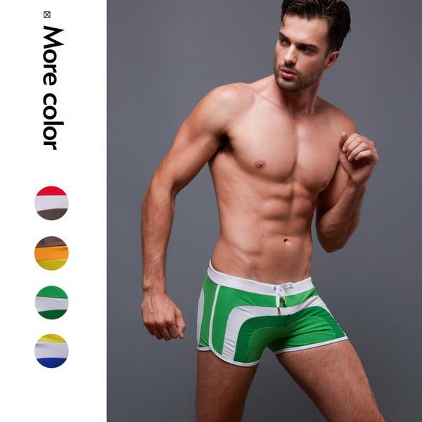 gym New fashion cross-border for Amazon foreign trade men's swimming trunks wholesale European and American fashion matching swimwear men's