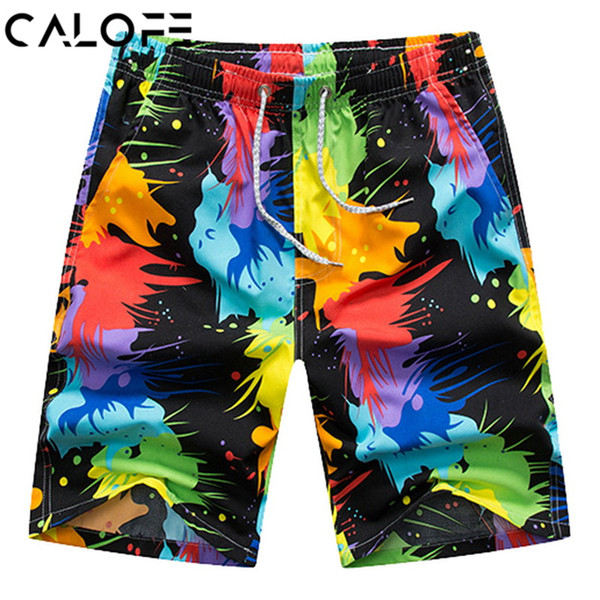 Men Printed Sports Beach Board Shorts Summer Men's Swimming Shorts Quick Dry Trunks Pius Size 4xl Workout Beach Shorts