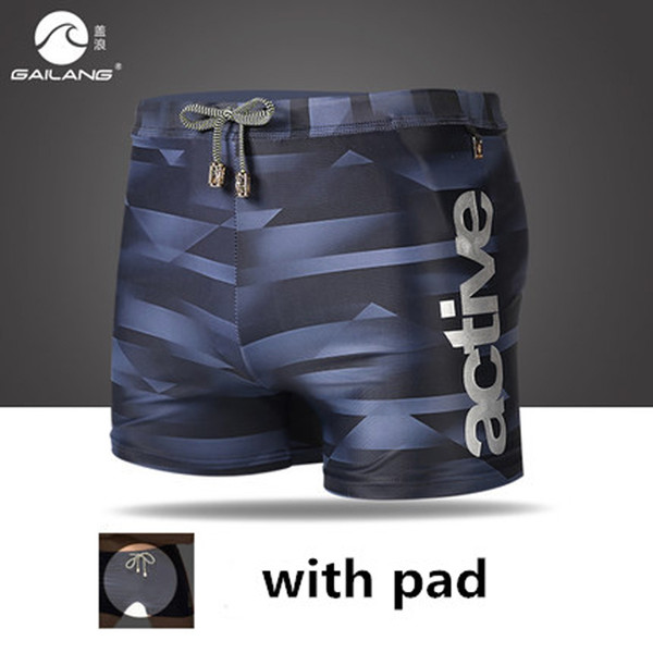 Swimwear Men Convex Pouch Swimsuits Plus Size Swim Trunks Boxer Brief Fast Dry Sunga Swim Suits Maillot De Bain Beach Pad