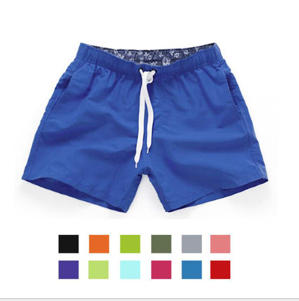 Pocket Quick Dry Swimming Trunks Shorts For Men Swimwear Man Swimsuit Summer Bathing Beach Wear Surf Boxer