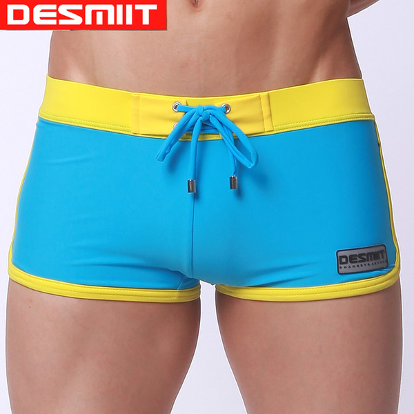 2018 New Men's Swimwear Sexy High Quality Men's Swimming Trunks Men's Beachwear Sexy Swim suit for Men Brand