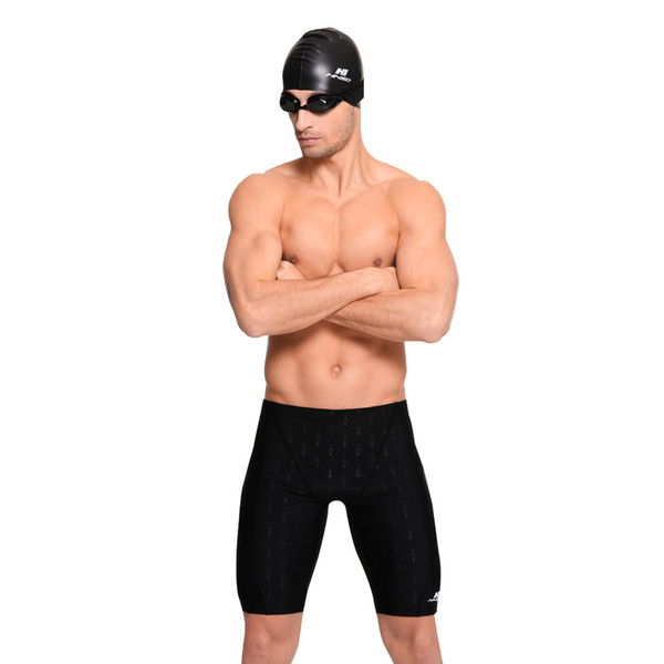 Man Long Swimming Trunks Elastic Swim Suit Breathable Men swimwear swimsuits Men's Boxer Diving Swimming shorts