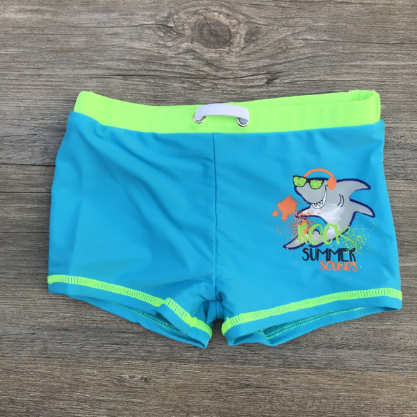 3-10 years shark print kids sunga infantil children swimming trunks for a boy beach wear children swimsuit swimwear 2019