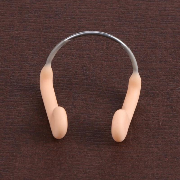 Men Women Swimming Nose Clip Durable No-skid Soft Silicone Steel Wire Nose Clip Swimming Diving Euipment