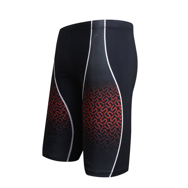 2018 New Mens Swimming Trunks Surf Board Beach Shorts Printed Boxer Shorts Elastic Briefs Quick-dry Mens Swim