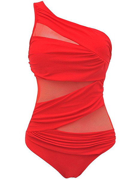 Sexy One Piece Swimsuit Swimwear Bathing Suit Women Swim Wear female Biquini Bandage Monokini One-Piece Swimsuits Plus