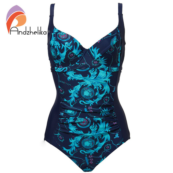 wholesale Women One Piece Swimsuit New Sexy Fold Swimwear Retro Plus Size Bodysuit Sport Beach Swim Suits Bathing Suit