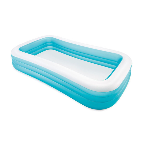 INTEX 305*183*56CM Family Inflatable Swimming Pool Foldable Tub Safe Non-toxic Play Pool Adult Inflatable Bathtub