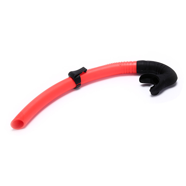 1Pc spearfishing and freediving snorkels Silicone diving snorkel adult snorkel gears flexable and folded tube top