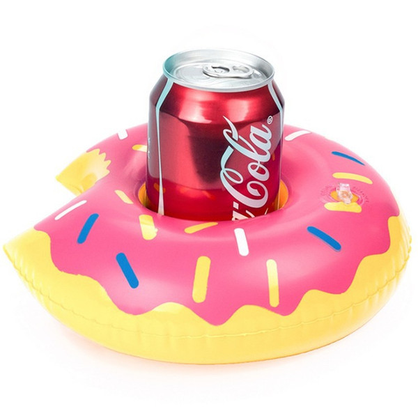 Hot Air Beverage Cup Holder Mini Donut Party Supplies Swimming Pool Toys Especially perfect for birthday party decoration