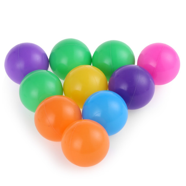 100 Pcs/lot Eco-Friendly Colorful Soft Plastic Ocean Ball Funny Baby Kid Water Pool Ocean Wave Ball Swimming Pool Ball