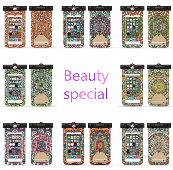 Beautiful girl dedicated, goddess mobile phone bag, sun - proof mobile phone waterproof bag ultraviolet cell phone waterproof bag.