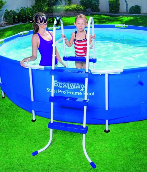 58334 Bestway 91cm Safety Pool Ladder For Asia,Africa,America 36 Inches AGP Ladder For Swimming Pool Of Height Less Than 107cm