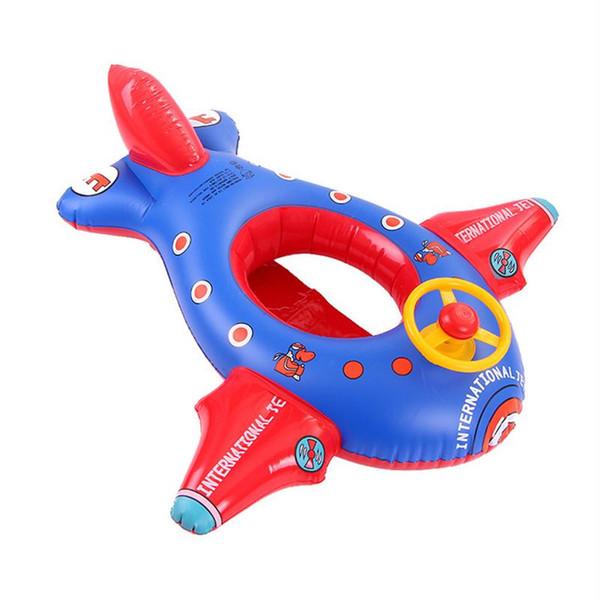 Kids Swimming Pool Accessories Cartoon Inflatable Portable Baby Safety Swimming Ring Swim Float Water Fun Pool Toys Water Sport