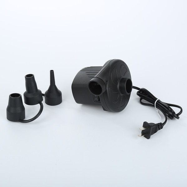 Wholesale- AC 220V 3500Pa Electric Air Pump 300L/min for Air Mattress Inflatabl Pump Boat Airbed Hovercraft Swimming Ring Pool Accessories