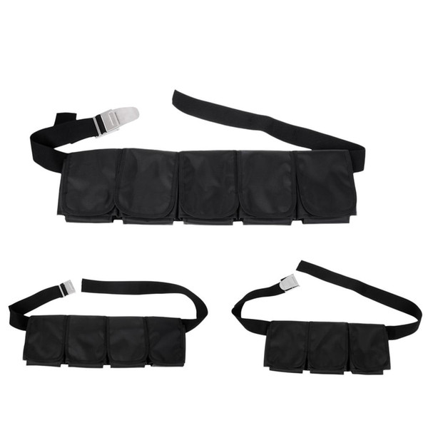 Adjustable Scuba Diving Dive Snorkeling 5 Pocket Weight Belt Gear Equipment for Men Women Water Sports Free Diving Accesssories