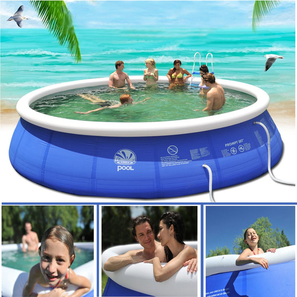 Outdoor Inflatable Swimming Paddling Pool Yard Garden Family Kids Play Large Adult Infant Inflatable Swimming Pool Child Ocean Pool Plus