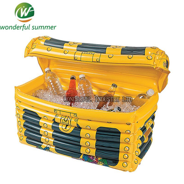 New Inflatable Ice Bucket Fruit Chilled Water Pool Pail Ice Box Wedding Brithday Party Decoration Tub Outdoor Tableware