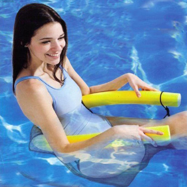 1Pcs Noodle Pool Floating Chair 6.5*150cm Swimming Pool Seats Amazing Floating Bed Chair Pool Noodle Chair