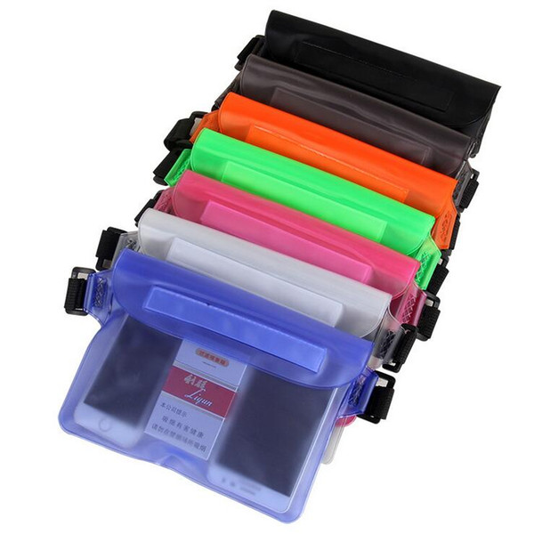 Waterproof Ski Drift Diving Swimming Bag Underwater Dry Shoulder Waist Pack Bag Pocket Pouch for iphone 6 7 case cover/camera