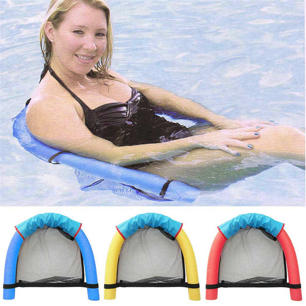 2018 2018 New Pool Floating Chair 150 * 6.5cm Swimming Pool Seats Amazing Floating Bed Chair Pool Noodle Chair for Adults Children