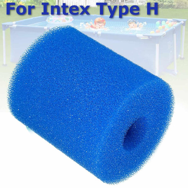 2 Sizes Swimming Pool Filter Foam Reusable Washable Sponge For Intex H S1 Type Cartridge Foam Suitable Bubble Jetted Pure SPA