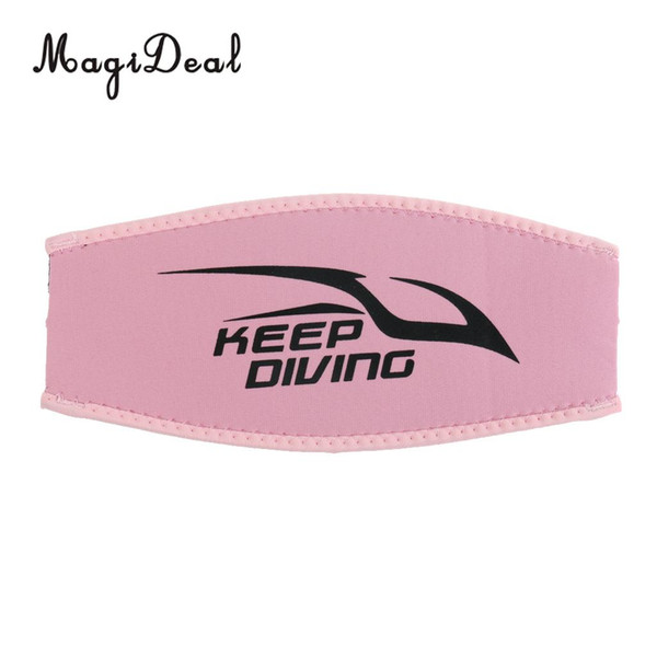 MagiDeal Neoprene Scuba Diving Mask Head Strap Cover Mask Padded Protect Long Hair Band Strap-Wrapper for Added Soft Equipment