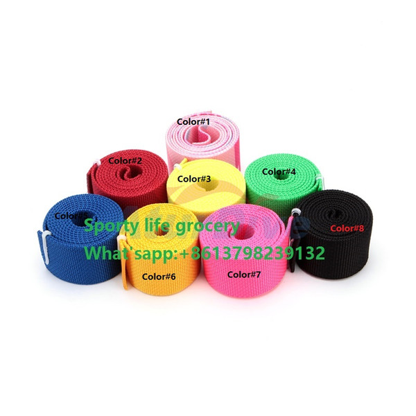 Scuba Diving Free diving Spearfishing Nylon Weight Belt with Stainless Steel Buckle 8 colors 1.5 meters length