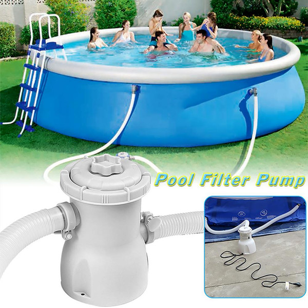 Electric Filter Pump Swimming Pool Filter Pump Water Clean Clear Dirty Pool Pond Pumps Filter/swimming Water Cleaner