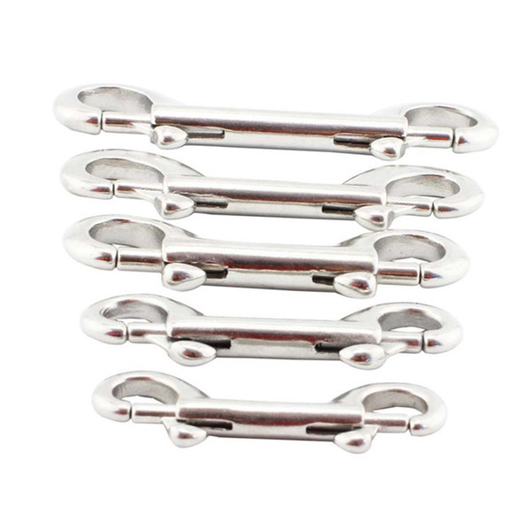 Sturdy Mini Diving Use Hooks Stainless Steel Scuba Two Heads BCD Snap Bolt Kit Spring Design Elastic Hook High Quality 9 9wn ZZ