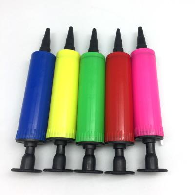 17*3 cm Mini Manual Hand Air Inflator Pump Swimming ring Life buoy Basketball Football Ballon Hand Push Pumps Wedding Decoration