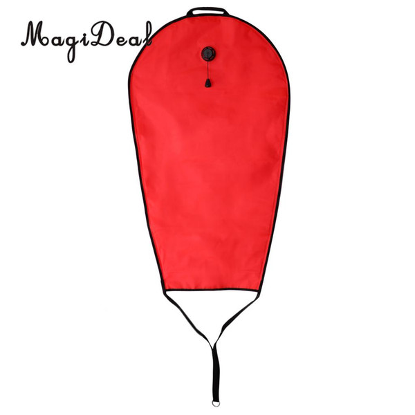 Heavy Duty Deluxe Nylon Safety 125lbs Salvage Lift Bag for Scuba Diving Diver Underwater Recovery Treasure Find