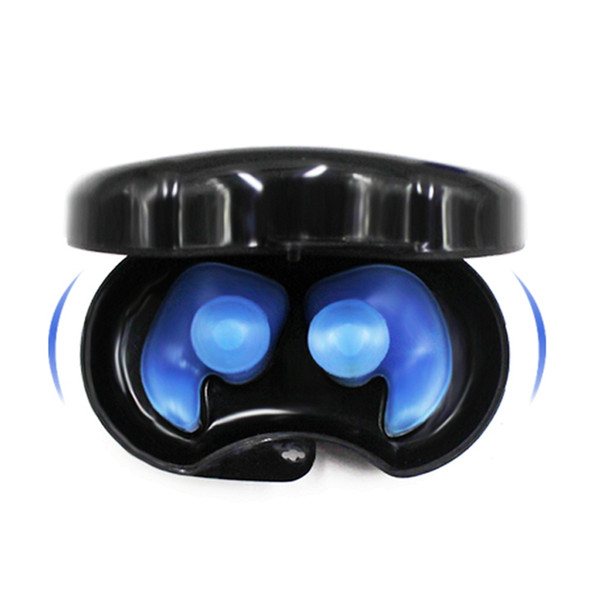 Adult Children Waterproof Earplugs Reusable Noise Reduction Silicone Swimming Earbuds Travel Bathing Sleeping Hearing Protector