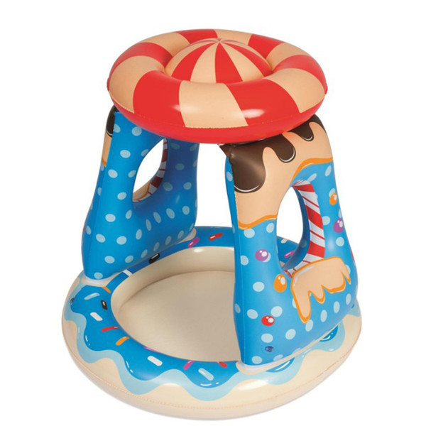 Baby Inflatable Candy Swimming Pool Bestway Awning Paddling Pool Floats Water Mattress Bed Party Toys For Kids Boia Piscina