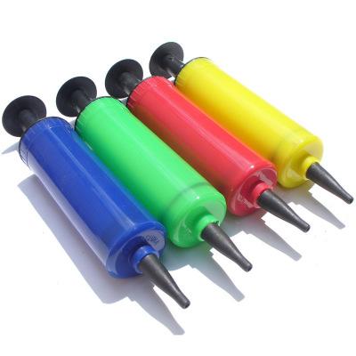 500pcs 17*3 cm Mini Manual Hand Air Inflator Pump Swimming ring Life buoy Basketball Football Ballon Hand Push Pumps Wedding Decoration