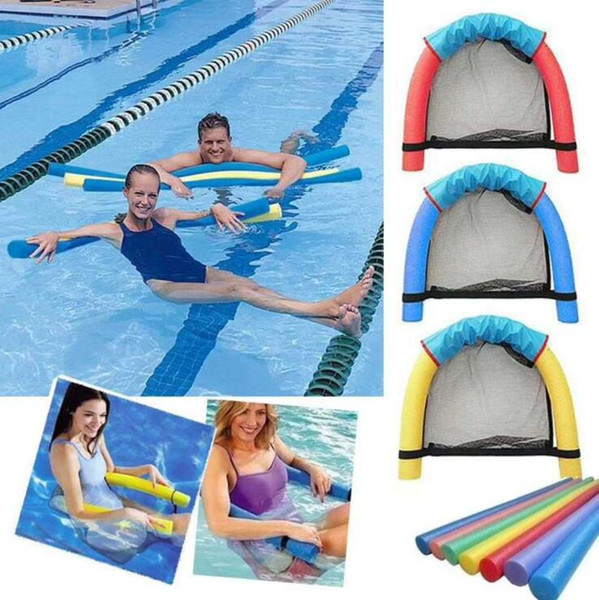 Swimming Floating Chair 7.5*150cm Water Seat Bed Pool Foam Chair Swimming Pool Float Supplies for Adults Children OOA5331