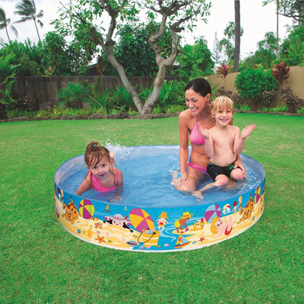 Intex Snapset Kiddie Pool Plastic Swimming Wade Paddling Pool Garden Summer Splash Water Swimming Pools For Kids Toddler
