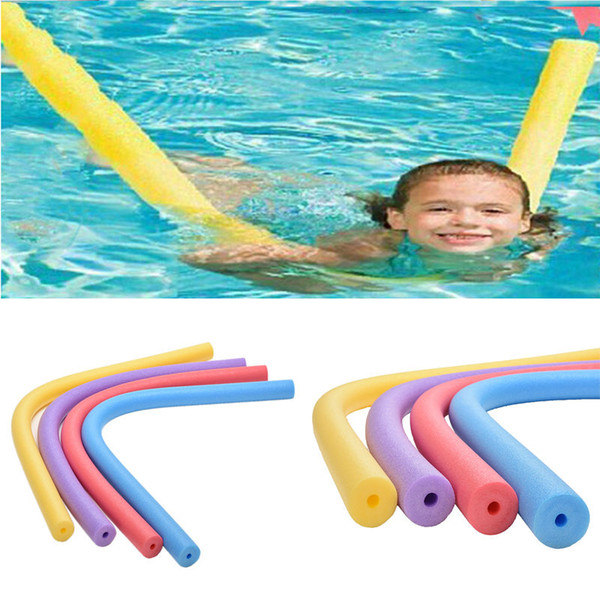 6*150cm Flexible Floating Pool Noodle Swimming Kickboard Hollow Learn Foam Water Float Aid Woggle Swim Row Ring