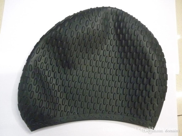 Waterproof Flexible Silicone swimming cap ear protect Long Hair Protection Swim Caps Hat Cover For Adult Children Kids