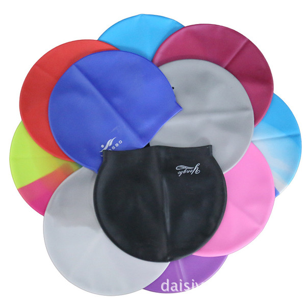 Swimming Caps Increase Silicone Cap The New Color Bathing Hat Men And Woman Hats Colorful Universal Outdoor Water Sports 2 7ds