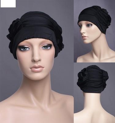 Many Pleated Swimming Cap Lady Super Long Hair To Protect Ears comfortable fashion new cabinet genuine product big lady long hair special