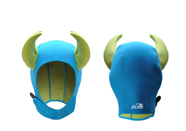 Good quality 3mm neoprene ox horn diving caps adults' winter swimming caps 3 colors size S-XL