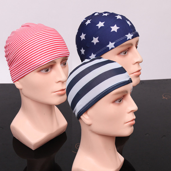 Manufacturers wholesale flower cloth swimming caps nylon paper card swimming caps wholesale cloth swimming caps opp package